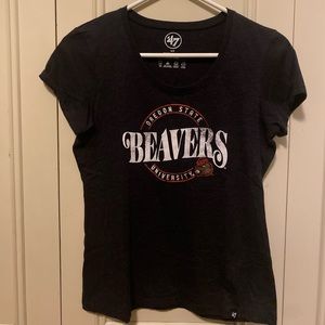 Oregon State Beavers women’s cotton scoop neck tee